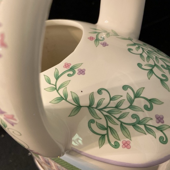 Lenox Village Watering Can Porcelain Vintage c1999 RARE Collectible - Picture 10 of 16